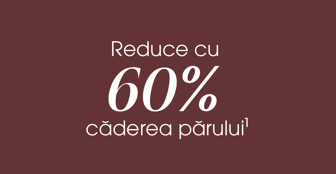 Reduce cu 60% căderea părului
